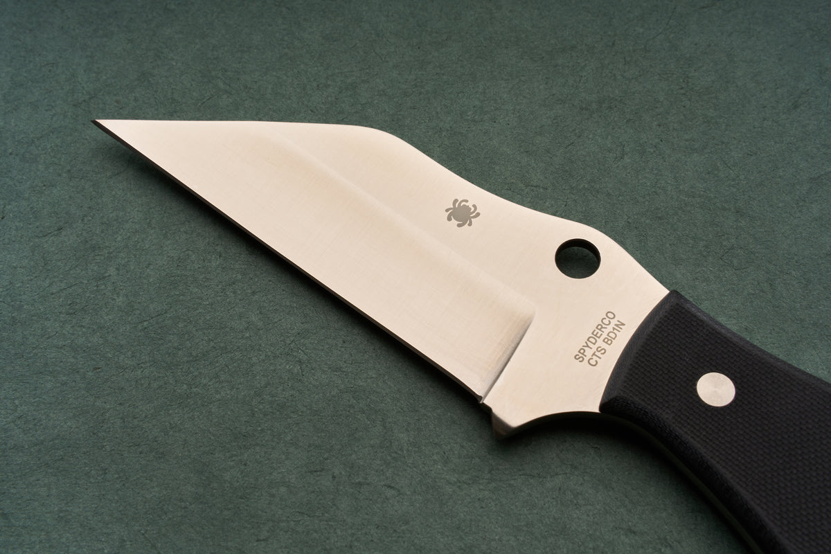 Spyderco Ronin 2 Black G-10 w/ Sheath