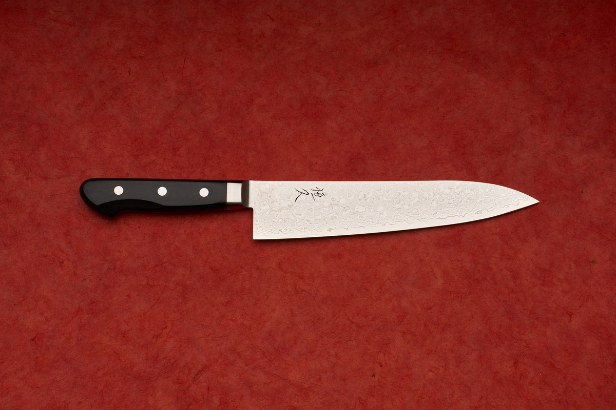 Tsunehisa AUS10 Sanjuroku 参拾陸 Damascus Western Gyuto 210mm T-03608