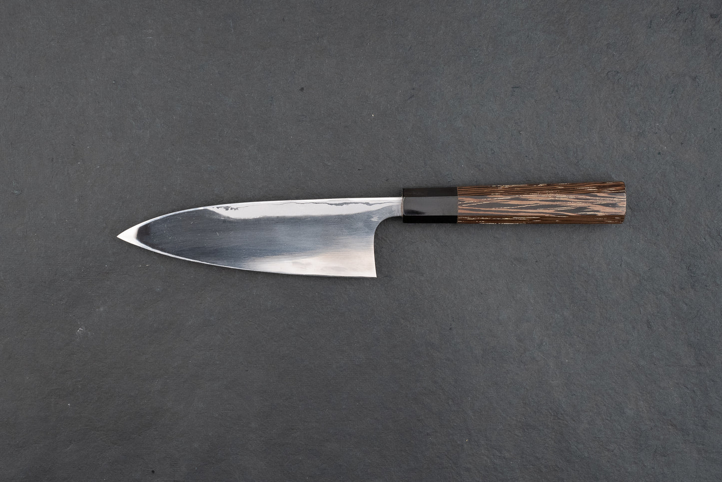 Yoshihiro Yauji Aogami Damascus Deba 165mm from Yauji