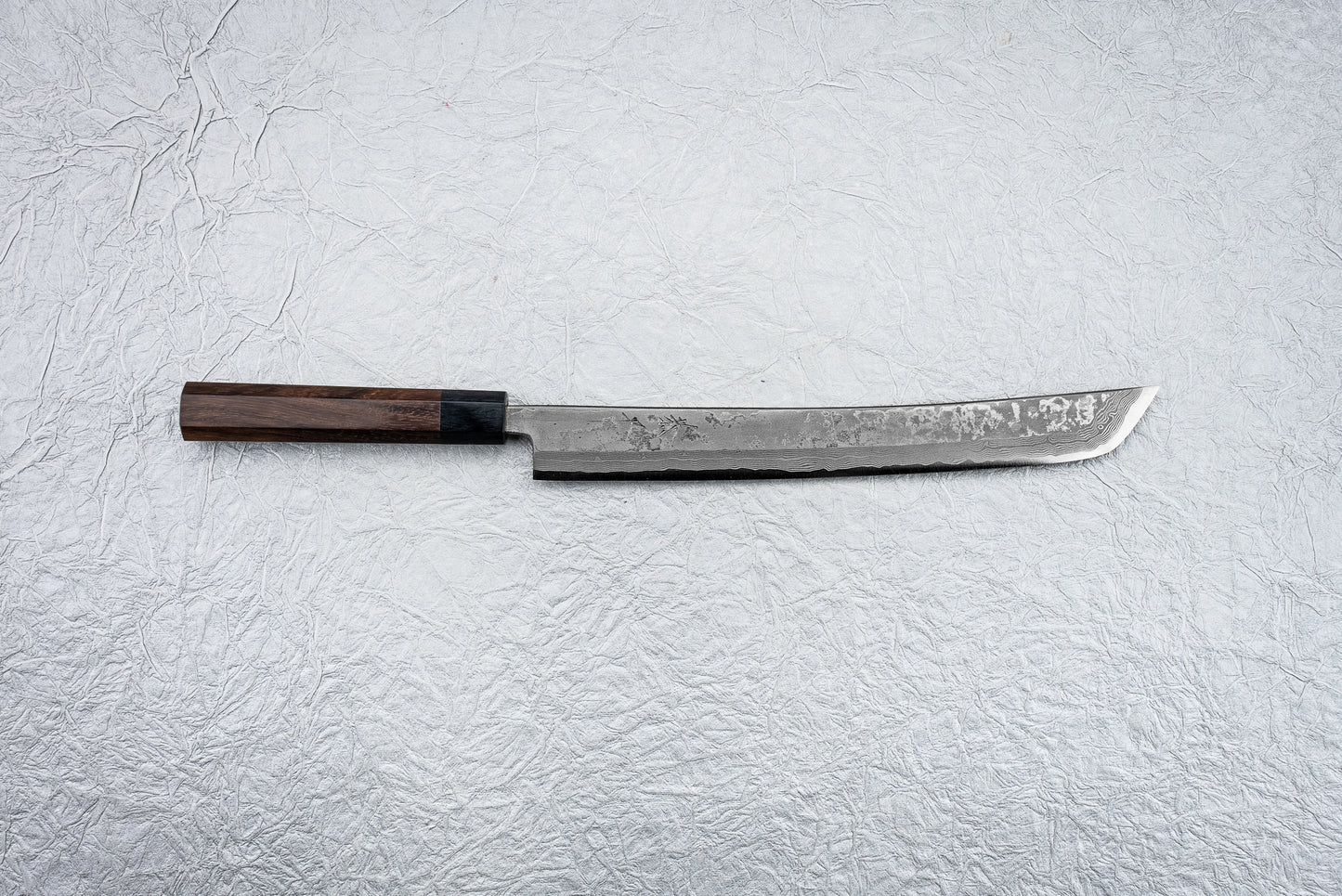 Kyohei Shindo Aogami Damascus Sakimaru Sujihiki 270mm from Kyohei Shindo