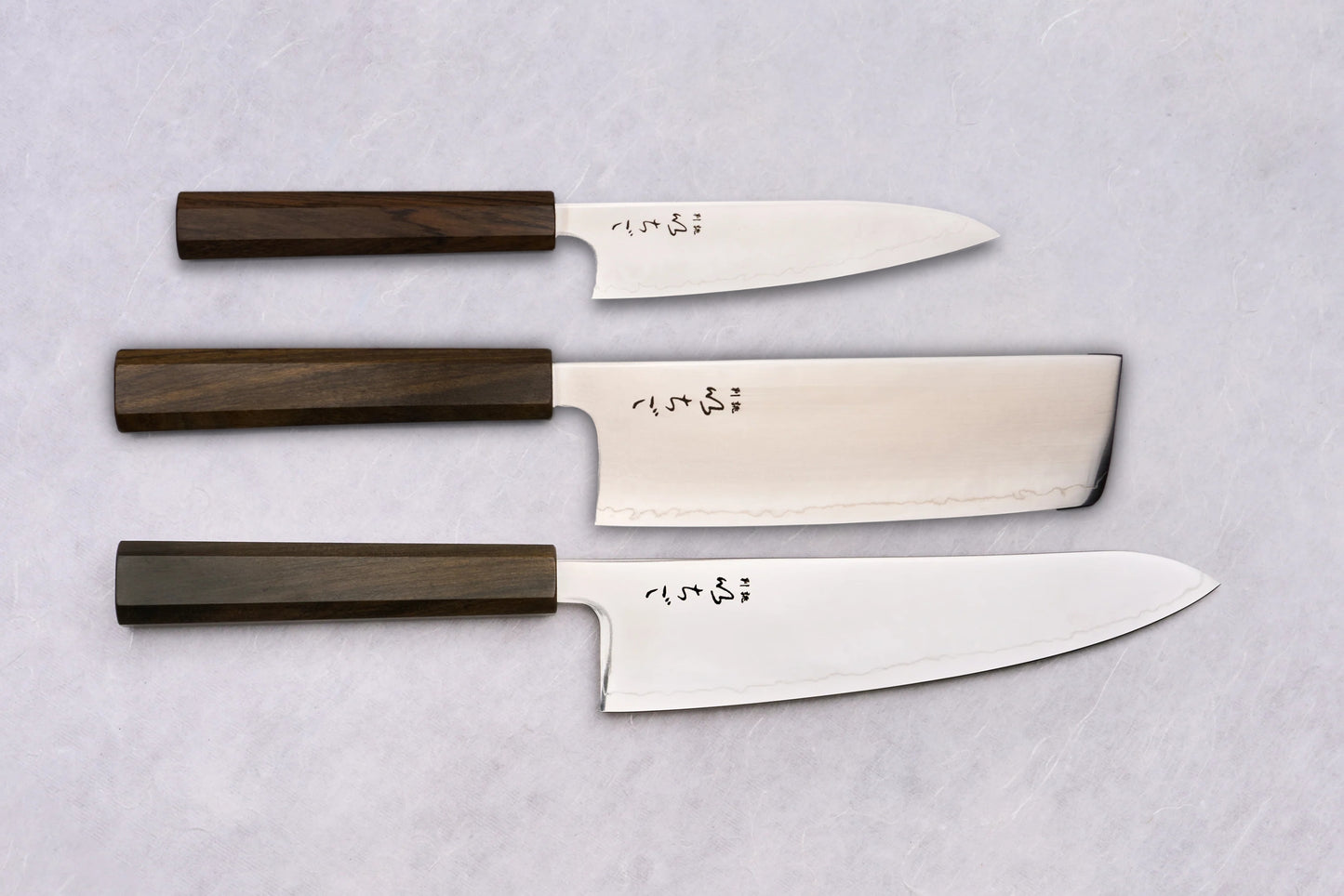 ICHIGO Nezu 3 Piece Knife Set with Nakiri