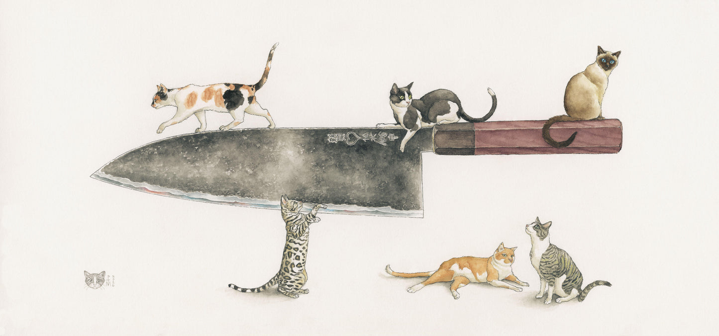 Paul Morstad Takeda Watercolour Print