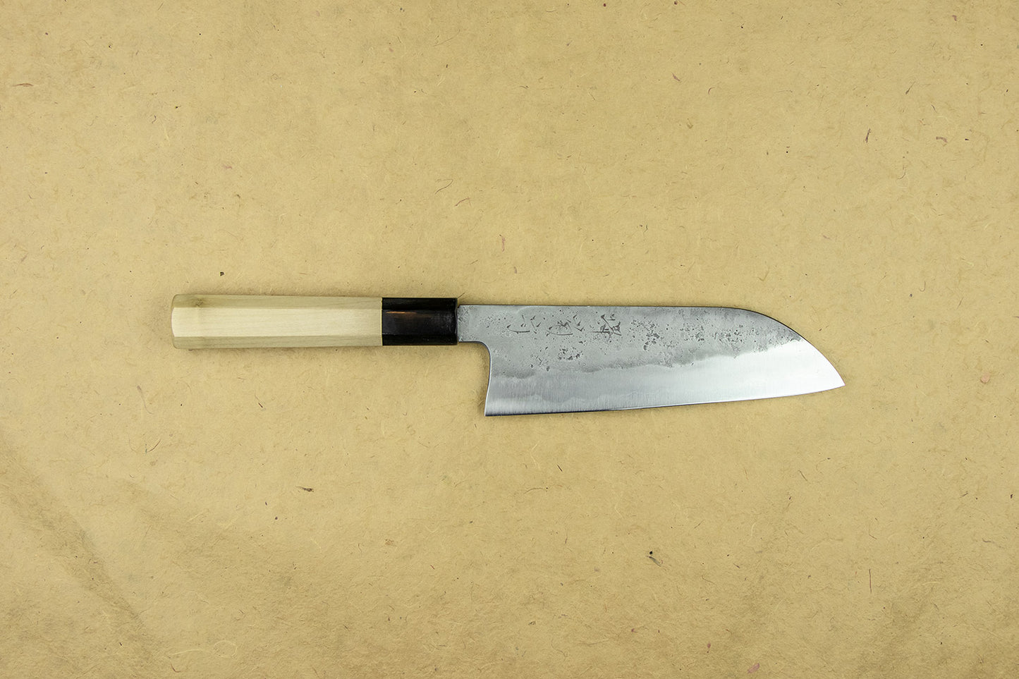 Sakai Kikumori Aogami Nashiji Santoku 165mm from Sakai Kikumori