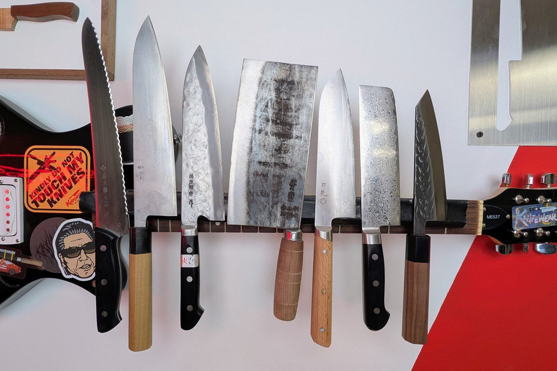 How to Make a Guitar Knife Magnet