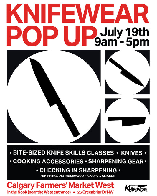 Knifewear Pop-up at Calgary Farmers' Market West