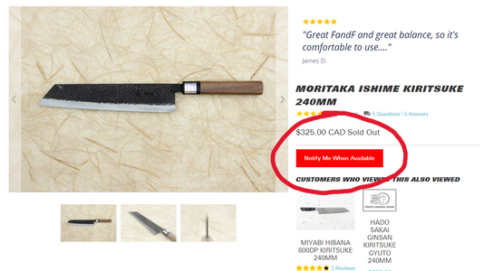 Why Are Japanese Knives Always Sold Out? (And How to Get Rare Japanese Knives)