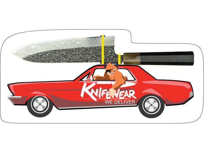 Sticker Sunday April 2025 from Knifewear Merch