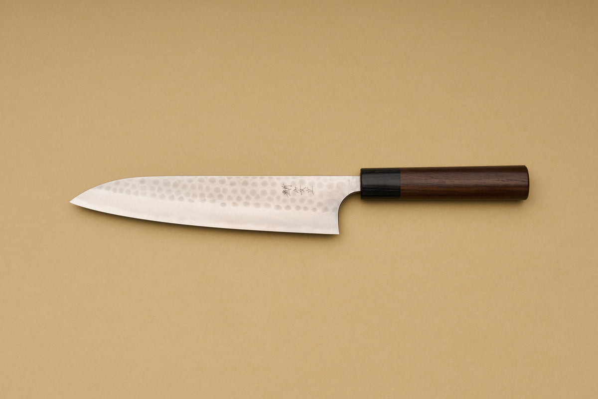 Anryu Hamono Aogami 2/S Tsuchime Gyuto 210mm