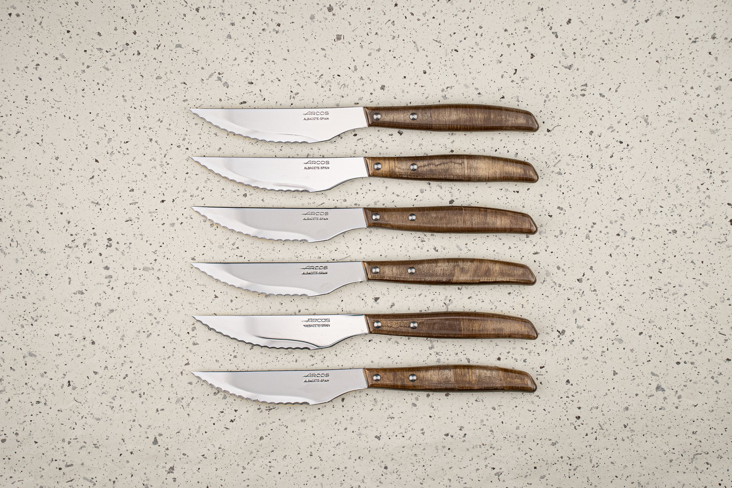 Arcos Poplar Steak 6 piece Knife Set from Arcos