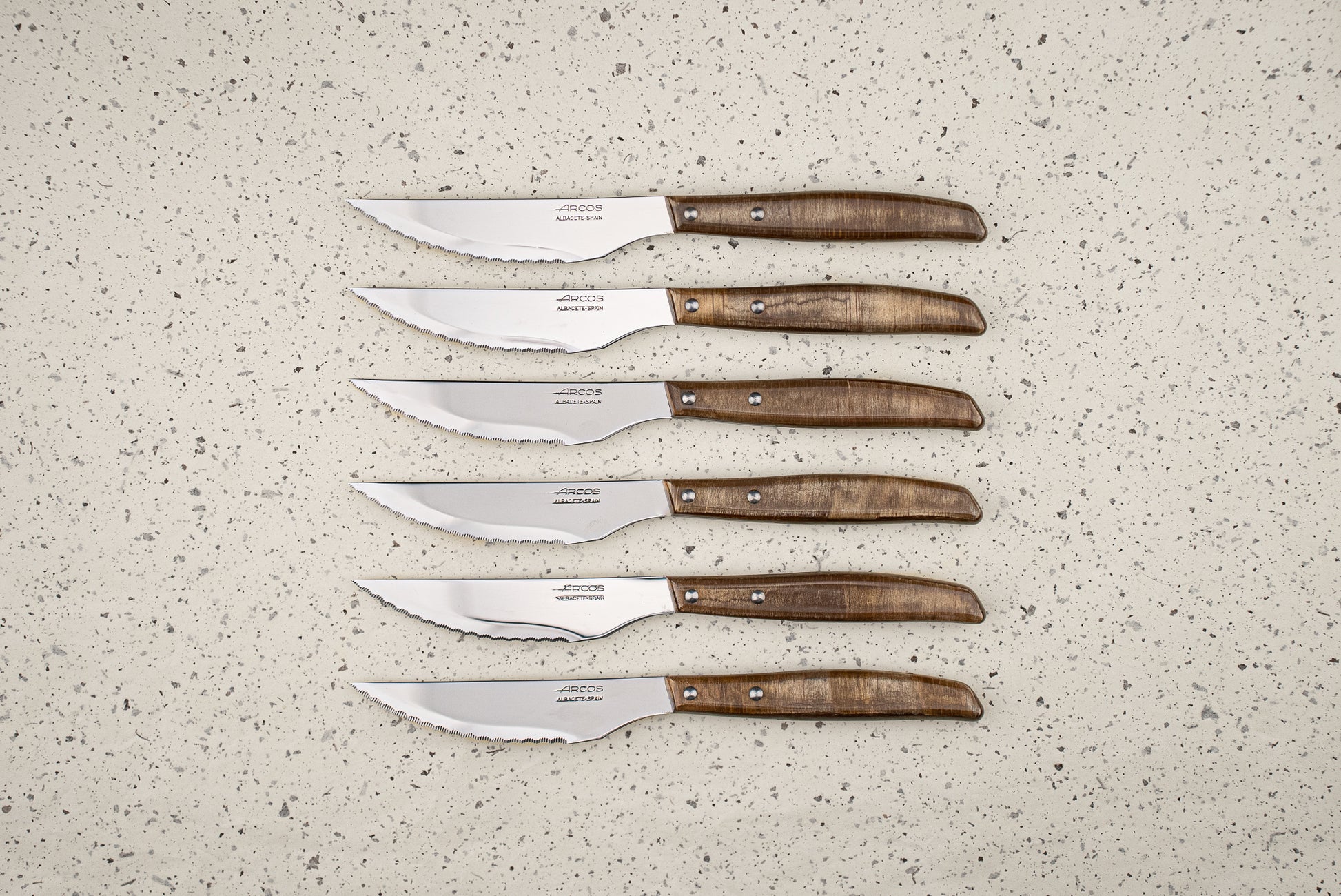 Arcos Poplar Steak 6 piece Knife Set from Arcos