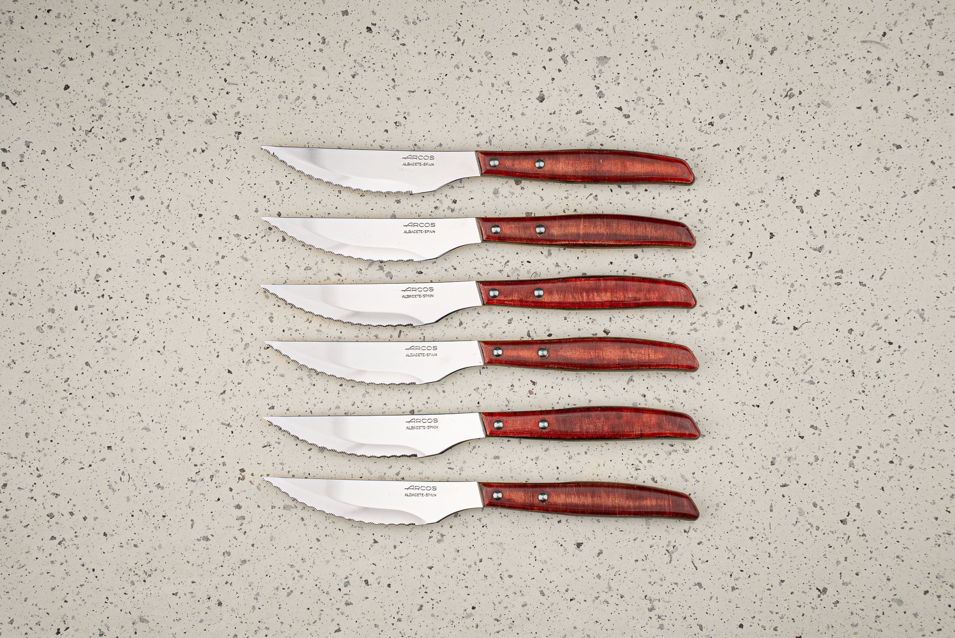 Arcos Poplar Steak 6 piece Knife Set from Arcos