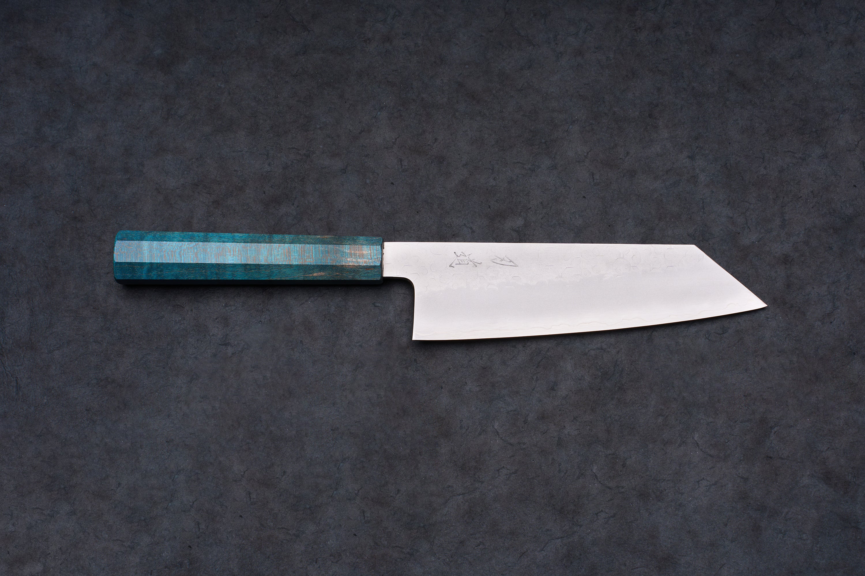 Manche bleu Hado Shiosai Bunka 180mm