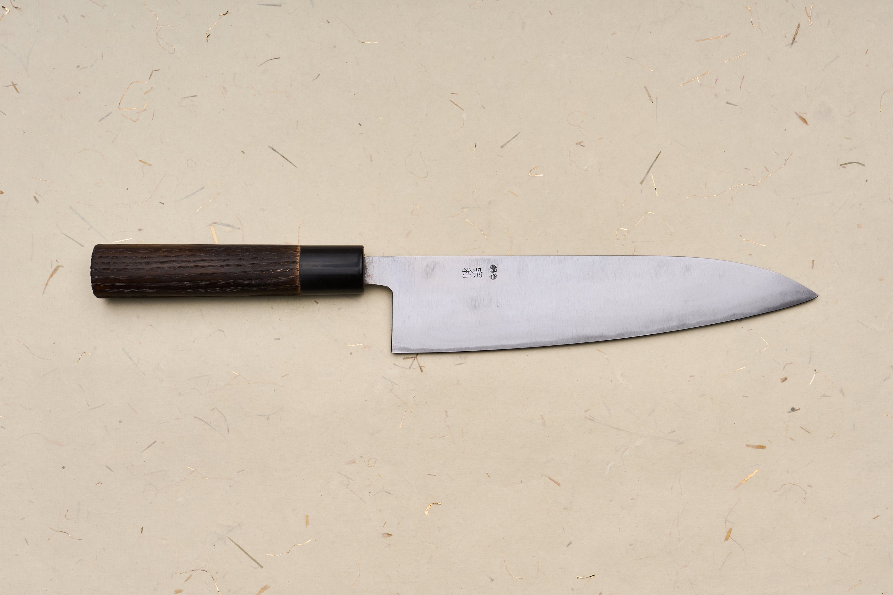 Manche personnalisé Munetoshi Migaki Gyuto 210mm