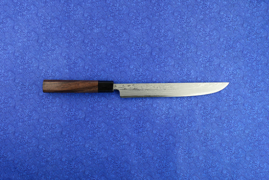 Hideo Kitaoka Shirogami Suminagashi Matsuba 210mm from Hideo Kitaoka