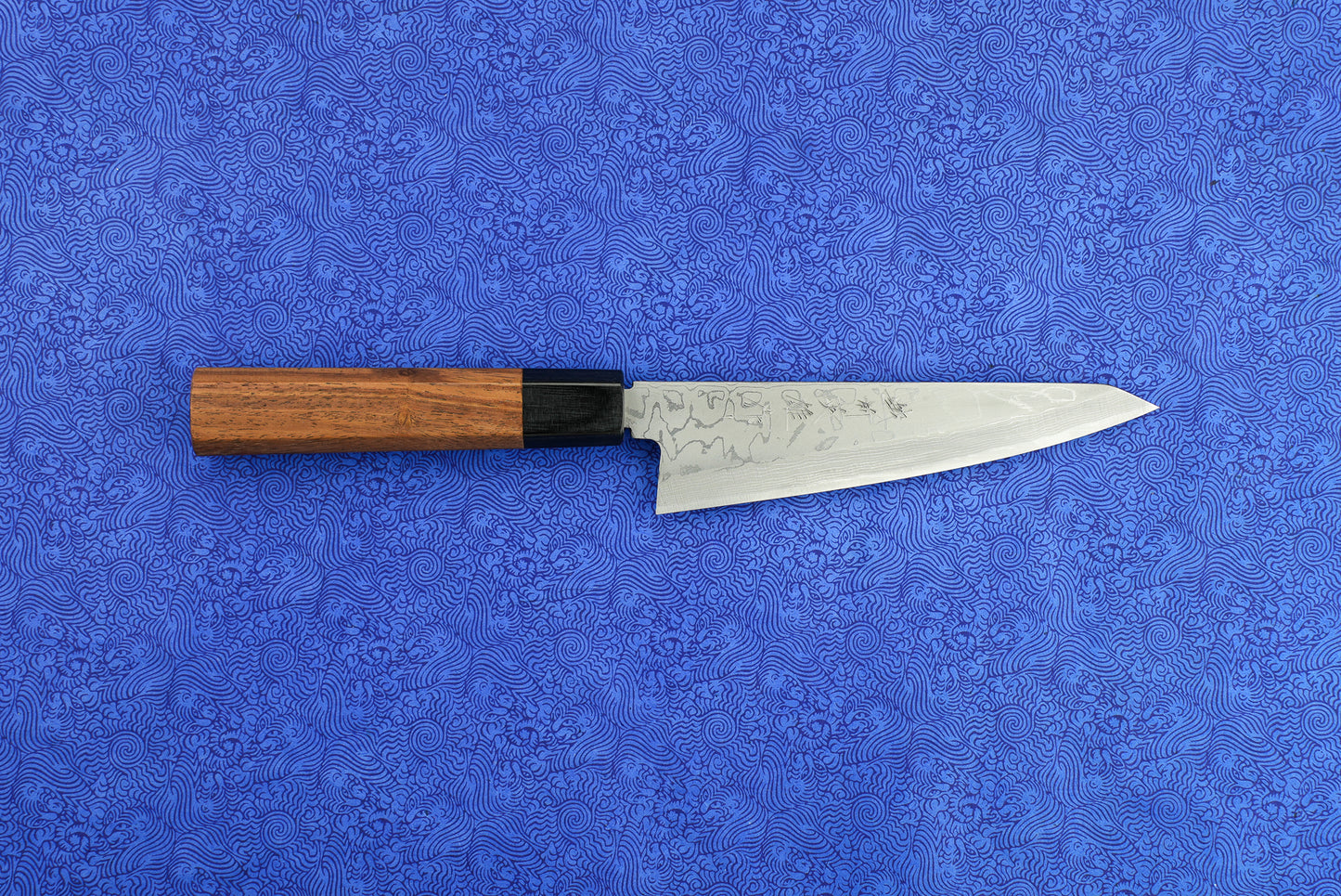 Hideo Kitaoka Shirogami Suminagashi Honesuki 150mm from Hideo Kitaoka