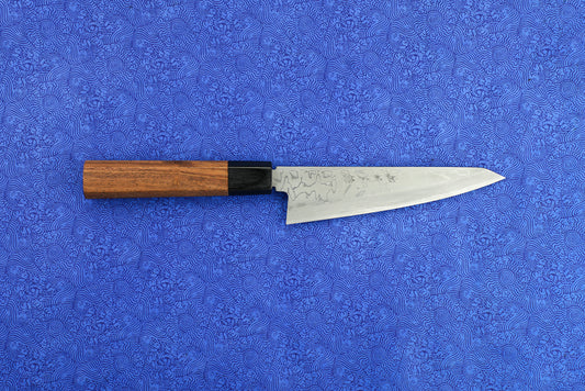 Hideo Kitaoka Shirogami Suminagashi Honesuki 150mm from Hideo Kitaoka