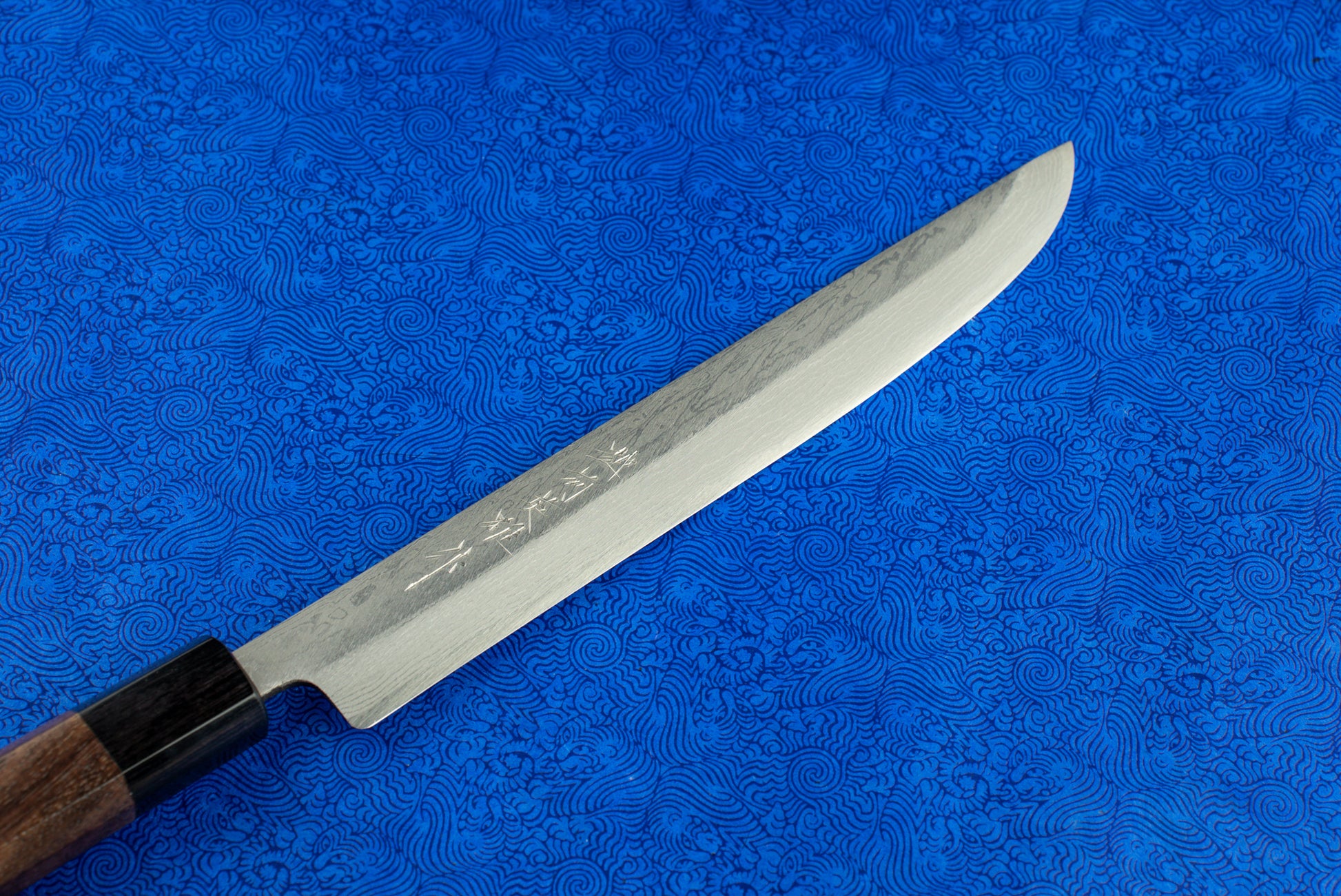 Hideo Kitaoka Shirogami Suminagashi Matsuba 210mm from Hideo Kitaoka