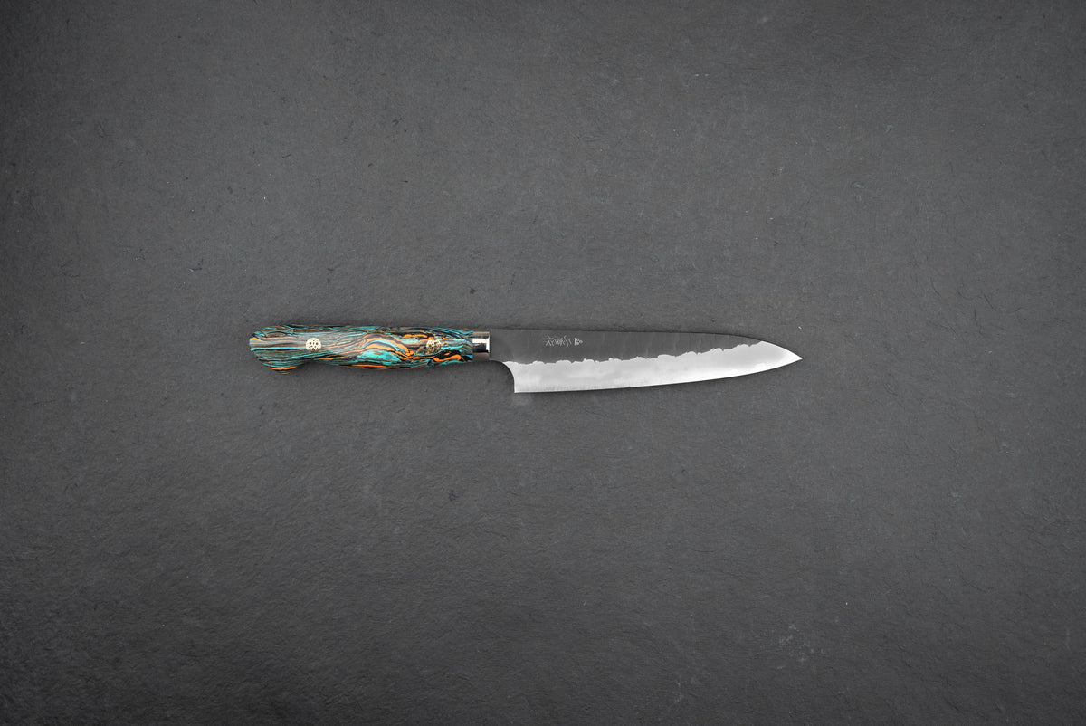 Nigara SG2 Kurouchi Tsuchime Western Petty 150mm from Nigara Hamono