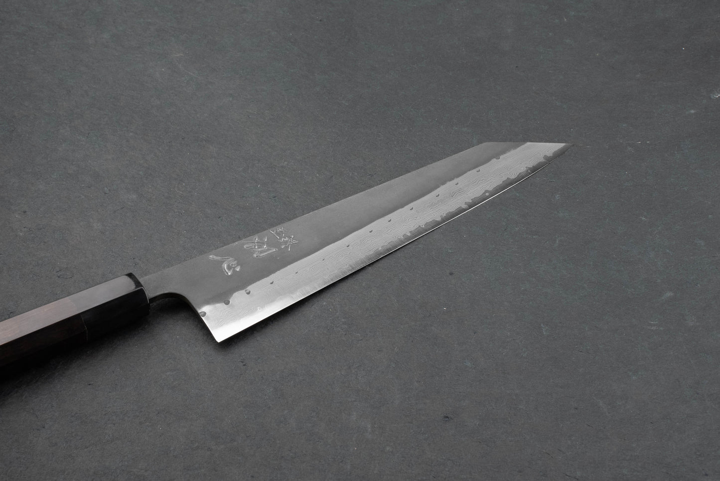 Hatsukokoro Shinkiro AS Kurouchi Damascus Kiritsuke Gyuto 240mm from Hatsukokoro