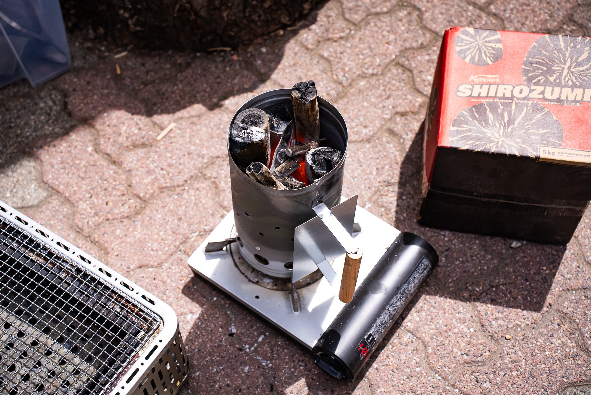Charcoal Chimney BBQ Starter from Knifewear