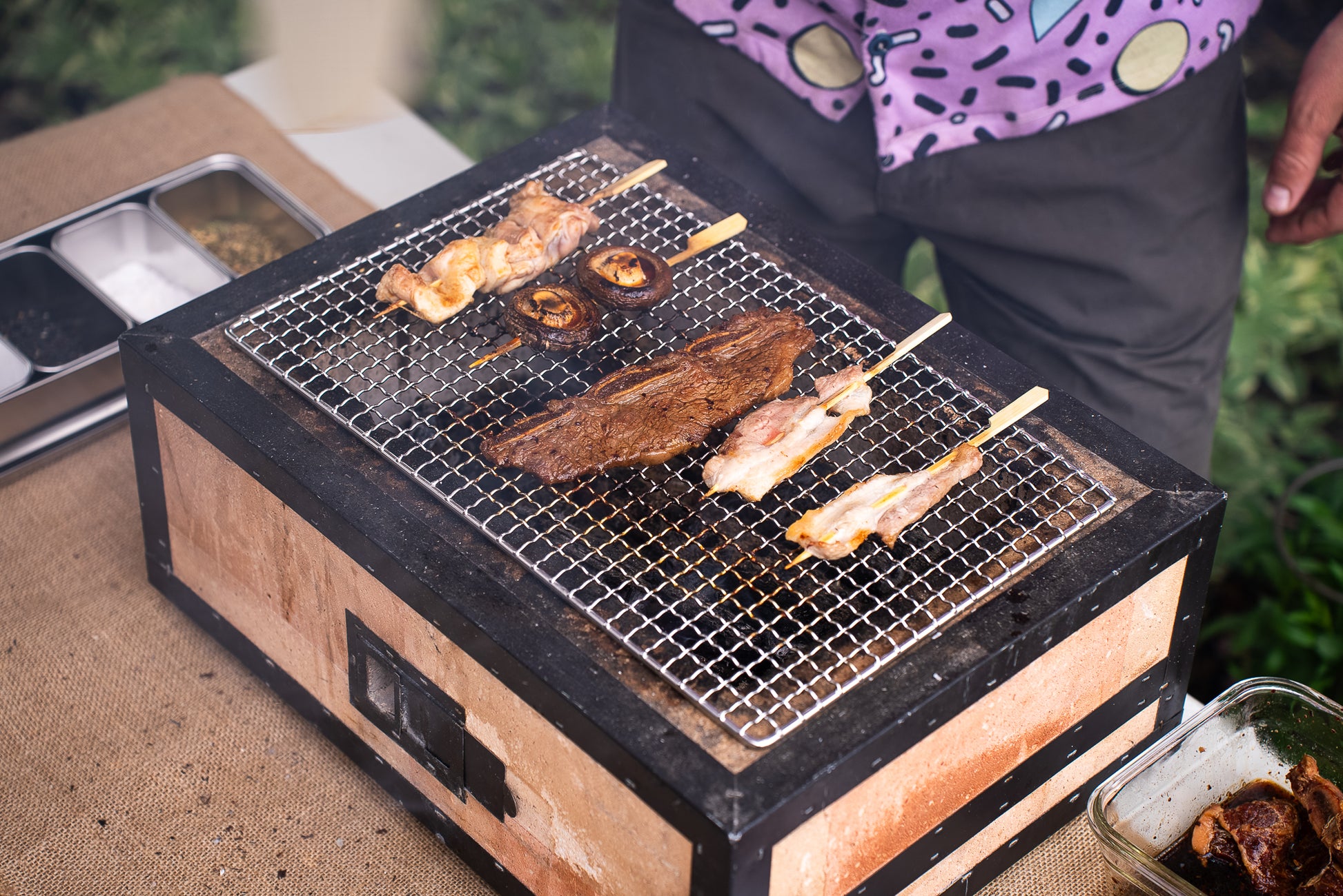 Knifewear Replacement Grate for Konro Grill from Knifewear