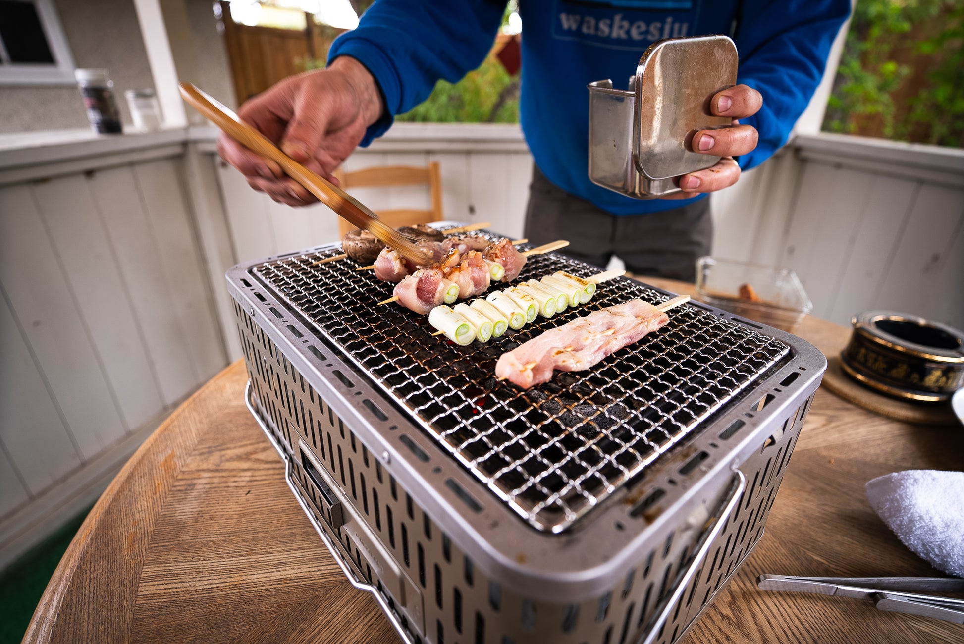Green Life Shichirin Konro Charcoal BBQ Grill from GREEN LIFE
