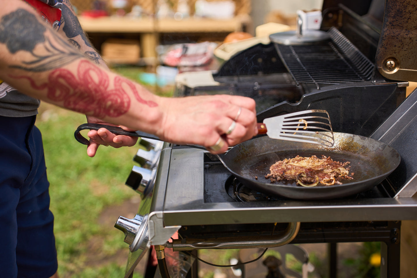 Turk Handforged 26CM Carbon Steel Frying Pan