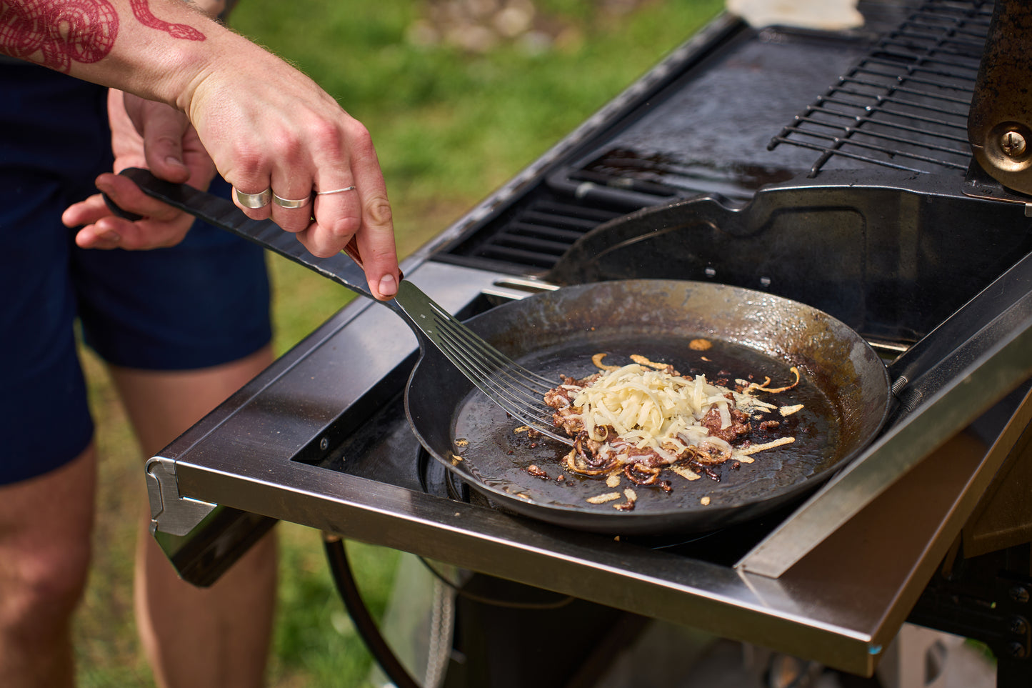 Turk Handforged 26CM Carbon Steel Frying Pan