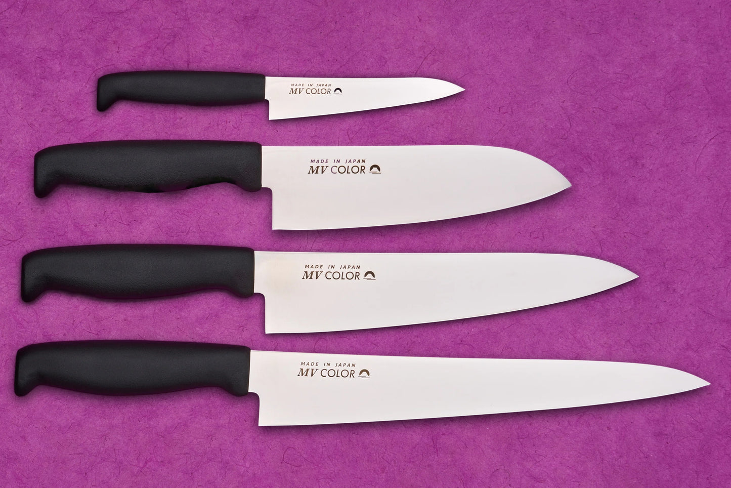 Ensemble de 4 couteaux Tojiro Color