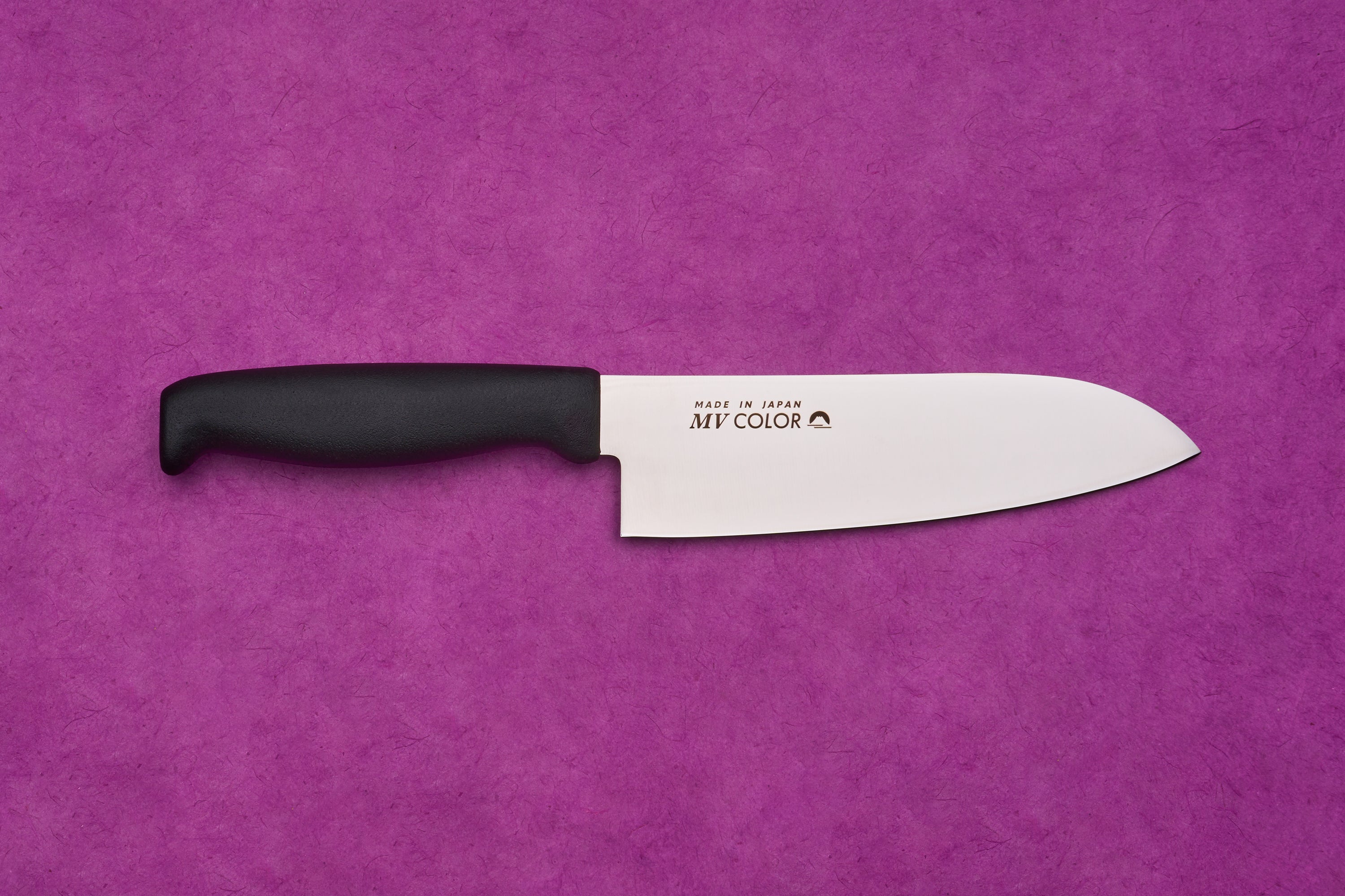 Fuji MV Color Santoku 170mm Black