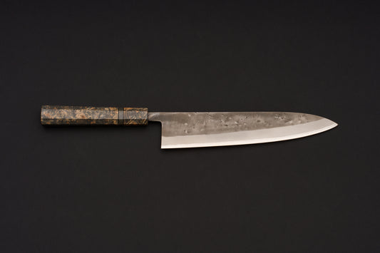Custom Handle Fujimoto Nashiji Gyuto 240mm