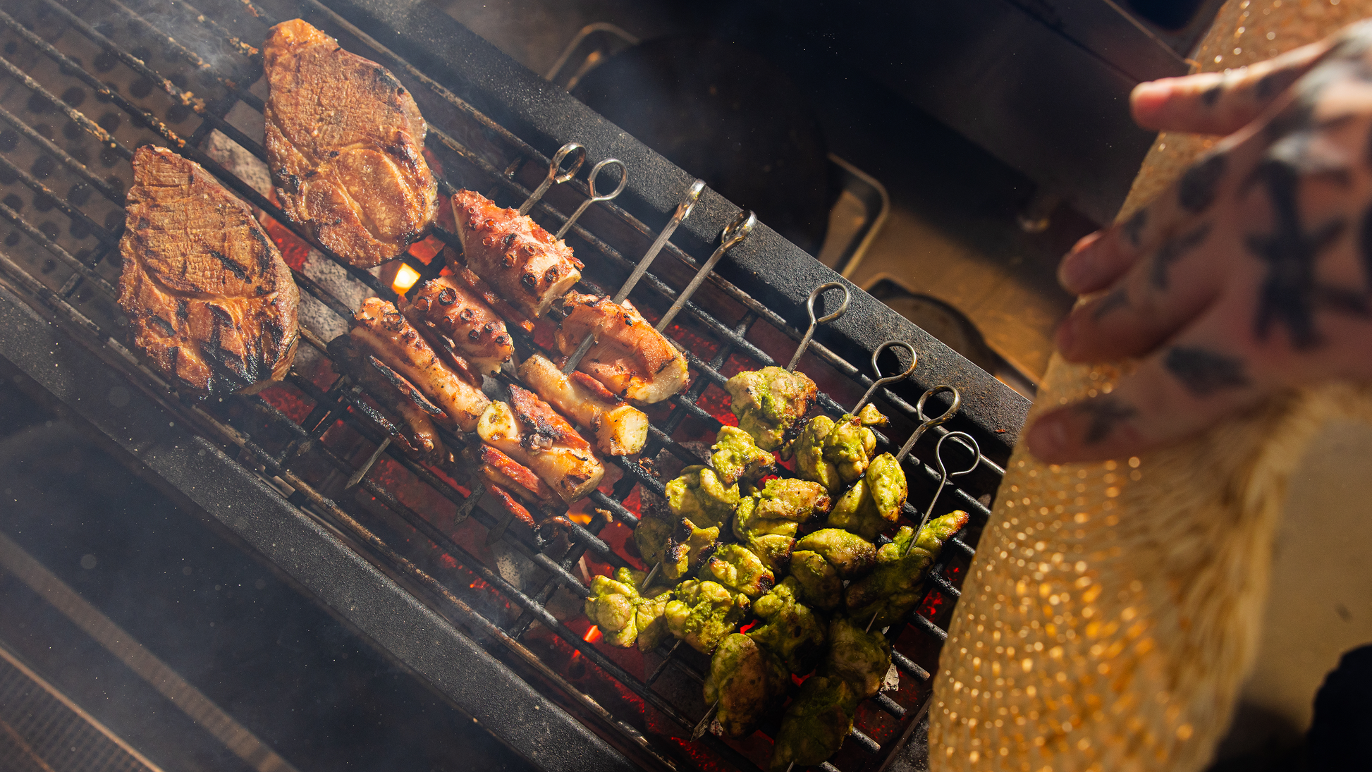Thaan Tabletop Charcoal Grill from Thaan