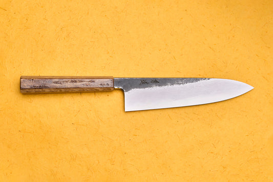 Hado Sakai Sumi B1D Gyuto 240mm Cherry Bark Handle