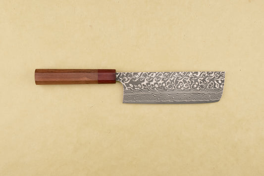 Yoshimi Kato SG2 Black Damascus Nakiri 165mm from Yoshimi Kato