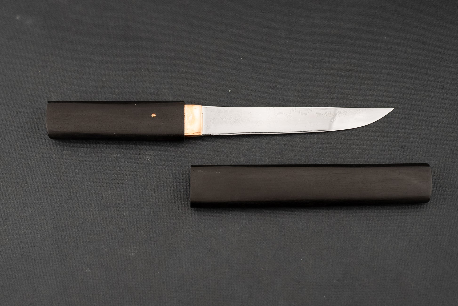 Ken Kageura Aogami Damascus Tanto L from Ken Kageura
