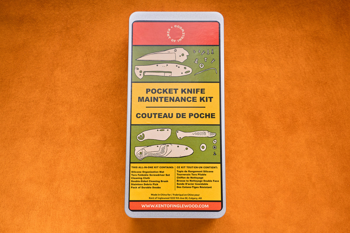 Kent of Inglewood Pocket Knife Maintenance Kit