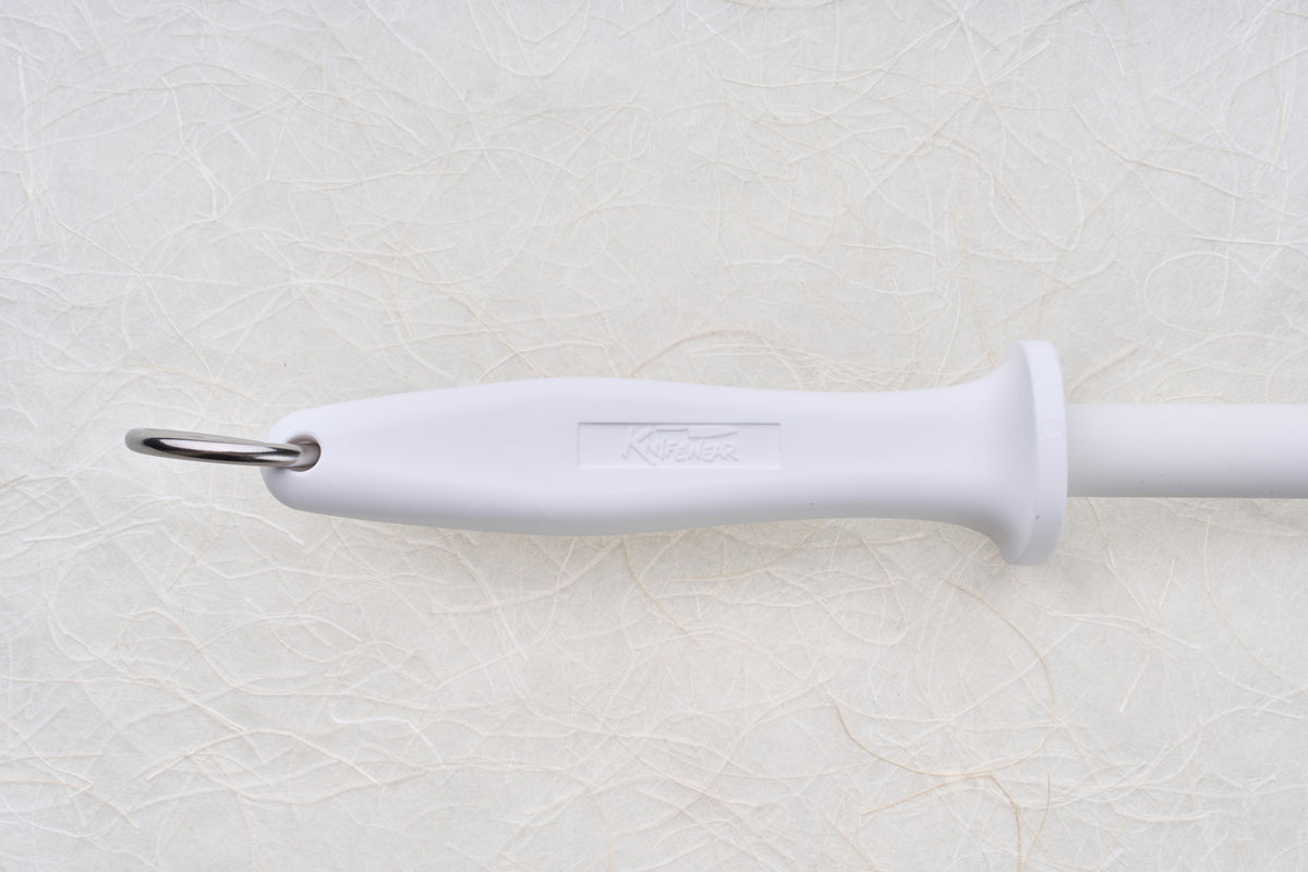 Knifewear Ceramic Honing Rod - White