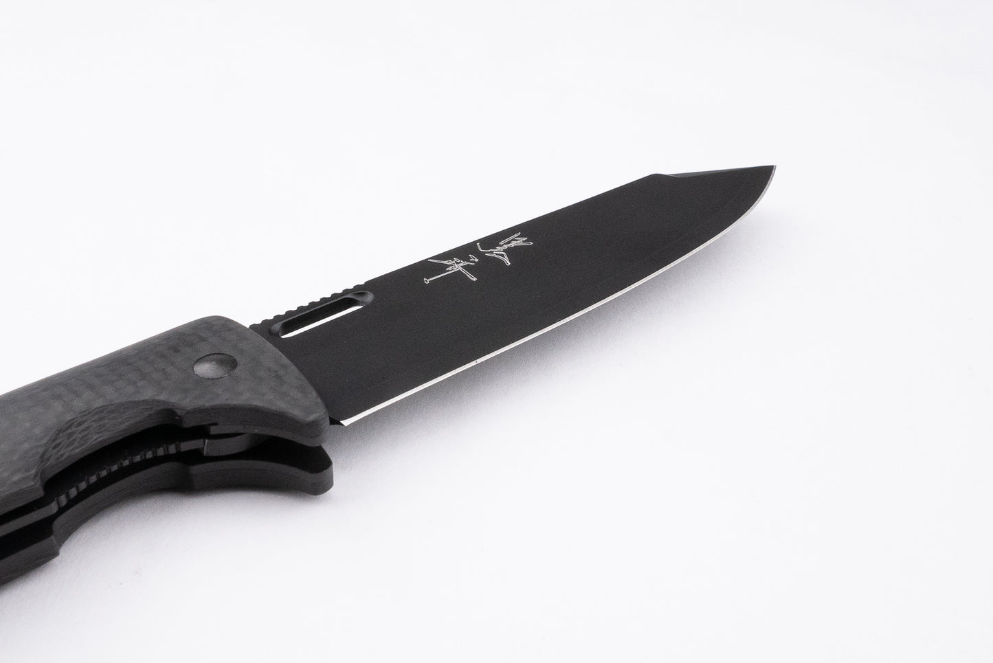 Yu Kurosaki SG2 Black Leopard Folding Knife 110mm from Yu Kurosaki