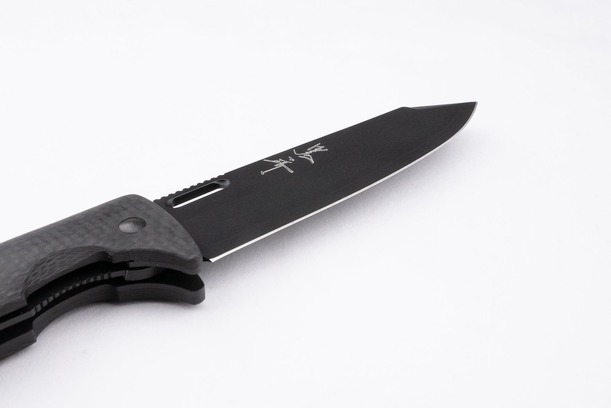 Yu Kurosaki SG2 Black Leopard Folding Knife 110mm from Yu Kurosaki