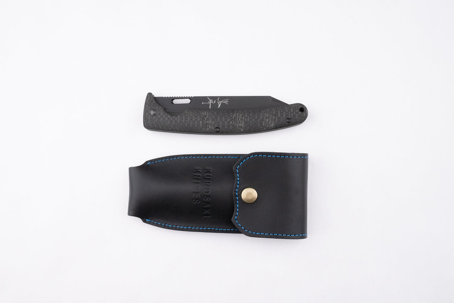 Yu Kurosaki SG2 Black Leopard Folding Knife 110mm from Yu Kurosaki