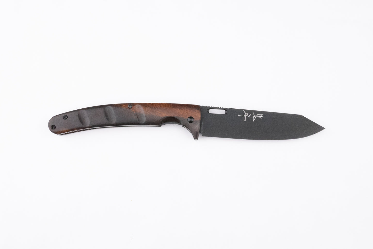 Yu Kurosaki SG2 Black Leopard Folding Knife 110mm from Yu Kurosaki
