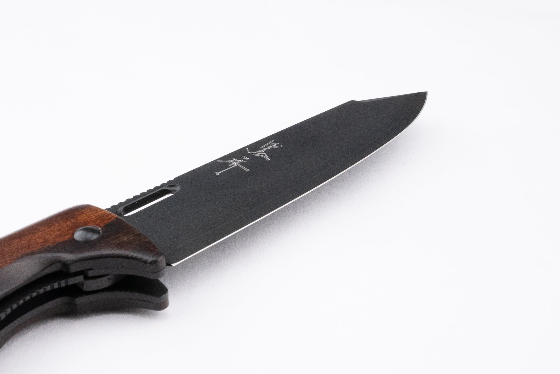 Yu Kurosaki SG2 Black Leopard Folding Knife 110mm from Yu Kurosaki