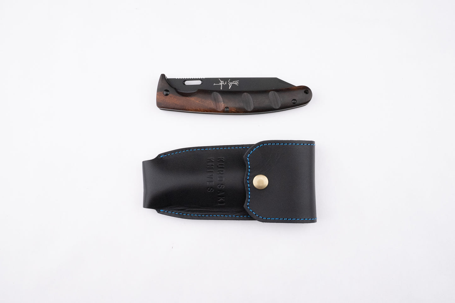 Yu Kurosaki SG2 Black Leopard Folding Knife 110mm from Yu Kurosaki