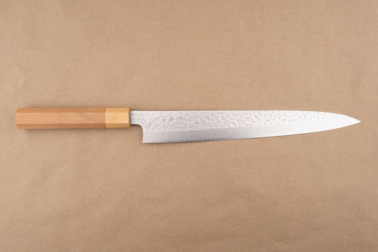 Makoto Kurosaki SG2 Sakura Tsuchime Sujihiki 270mm from Makoto Kurosaki
