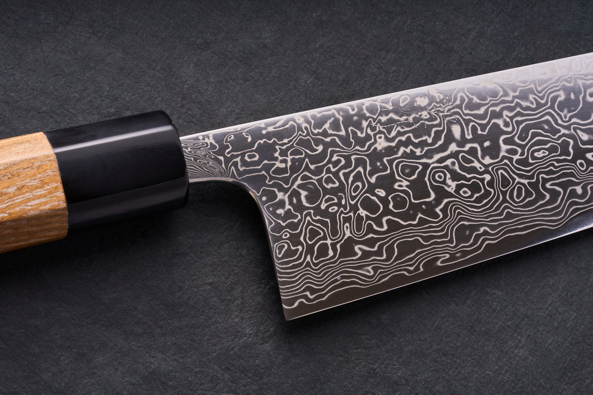 Masashi SPG STRIX Migaki Sakimaru Gyuto 180mm