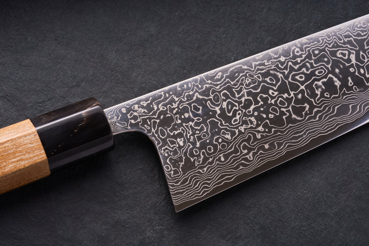 Masashi SPG STRIX Migaki Sakimaru Gyuto 210mm