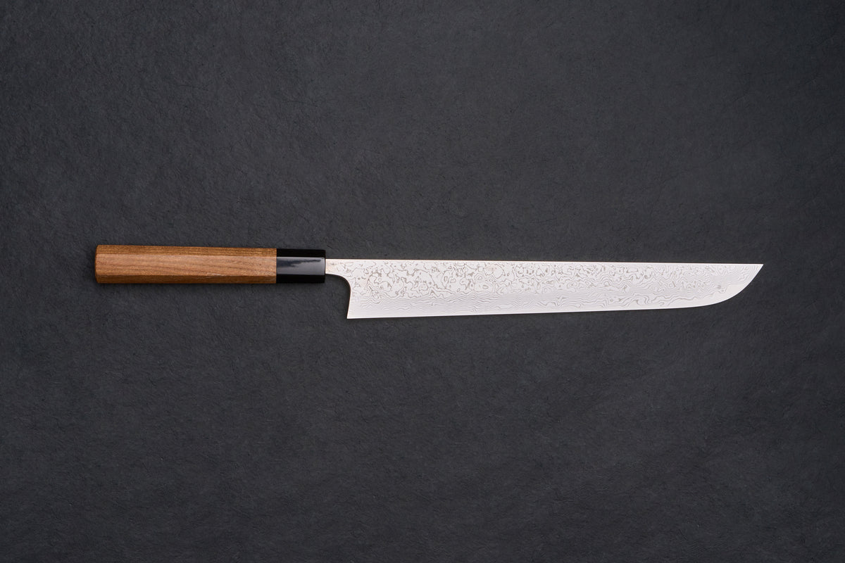 Masashi SPG STRIX Migaki Sakimaru Sujihiki 270mm