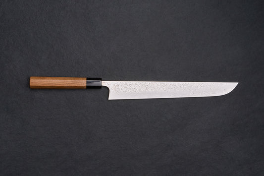 Masashi SPG STRIX Migaki Sakimaru Sujihiki 270mm