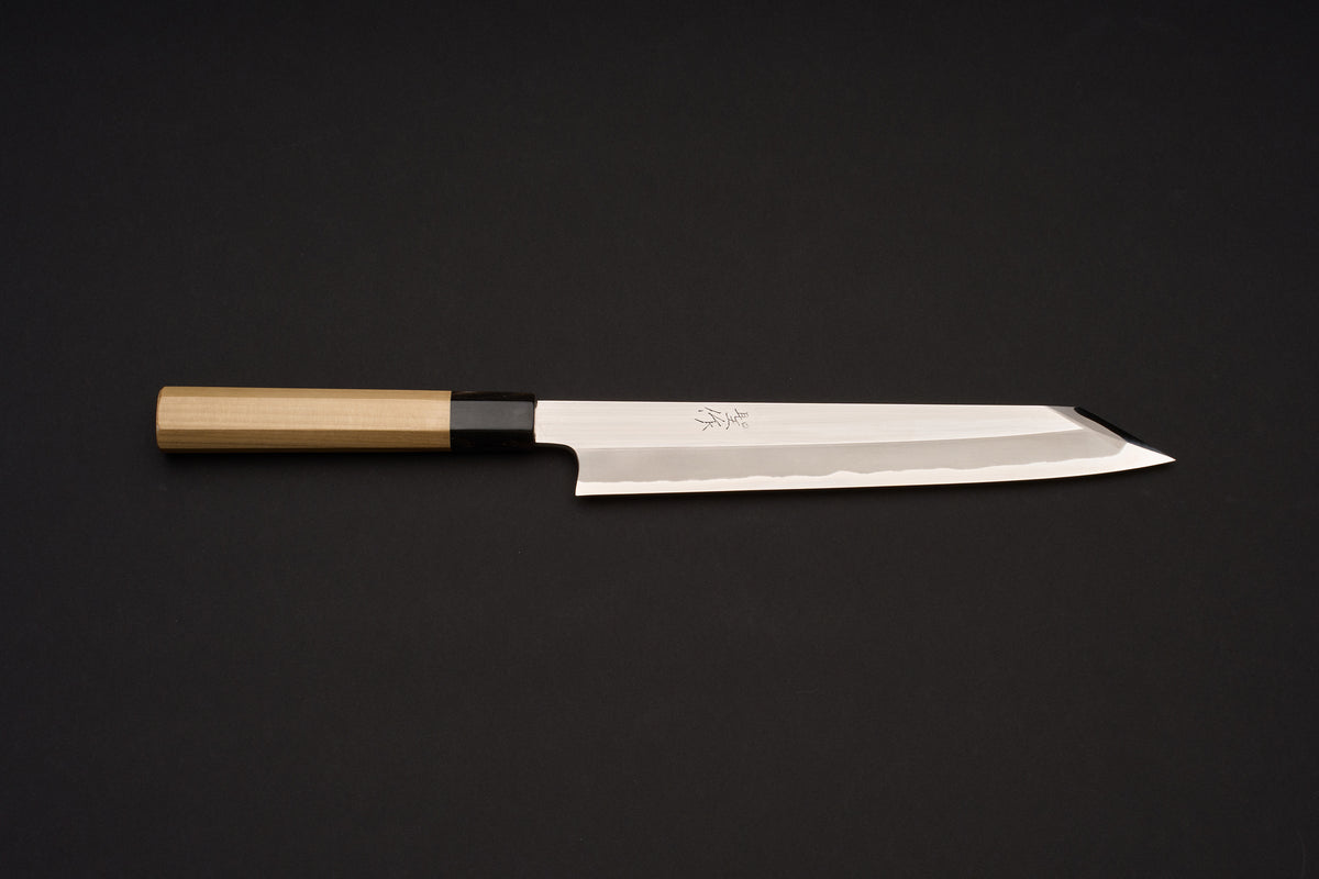 Masashi Shirogami Kiritsuke Yanagiba 240mm