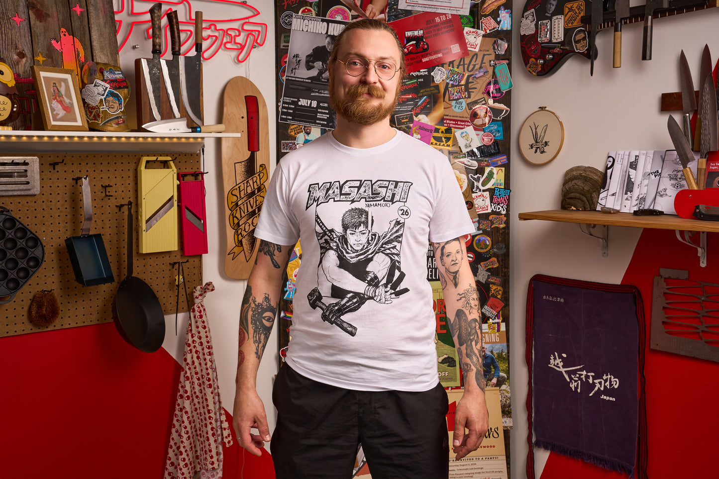 T-shirt Masashi Guts de Knifewear